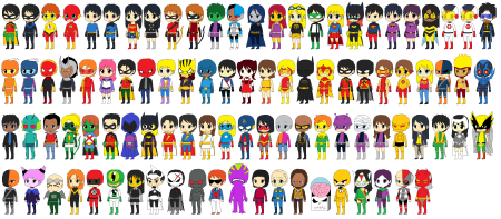 Мини Титаны аниме