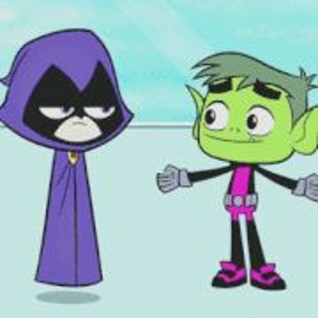 Рейвен и Бистбой из титанов