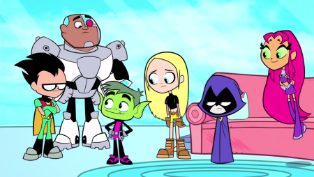 Картун нетворк юные Титаны Робин