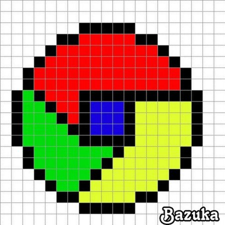 Рисунки по клеточкам лёгкие