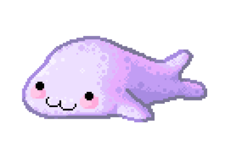 Тюлень пиксель арт