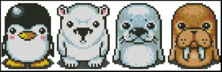 Вышивка тюлень схема