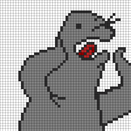 Морские котики пиксельные