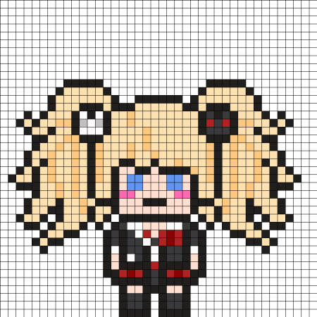 Джунко Эношима пиксельная