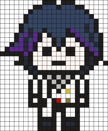 Кокичи Ома пиксельная