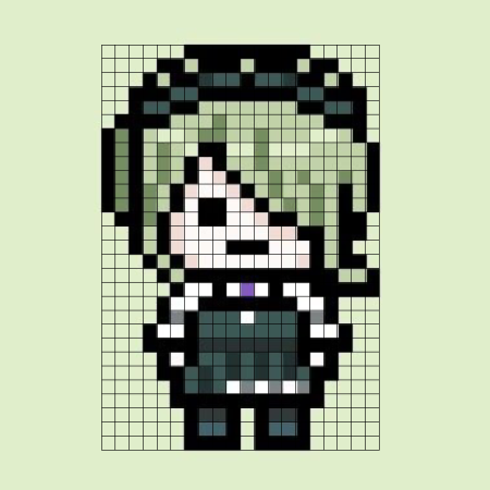 Пиксельные герои Данганронпы