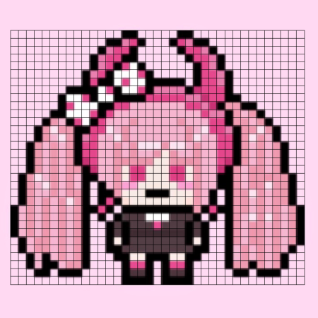 Котоко Уцуги пиксельная