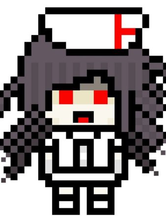 Микан Цумики пиксельная