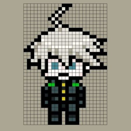 Пиксельный КИБО ронпа