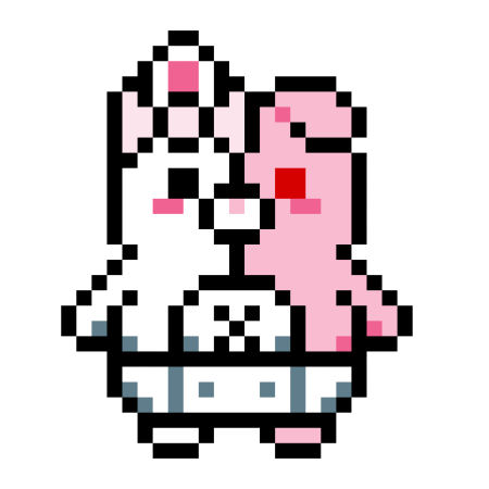 Данганронпа Монами пиксельная