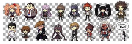 Имена персонажей Данганронпы