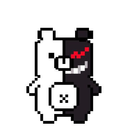 Пиксельный Монокума