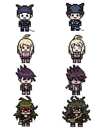 Данганронпа 3 пиксель