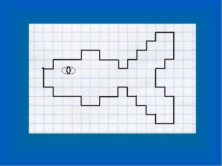 Схема вышивки рыба