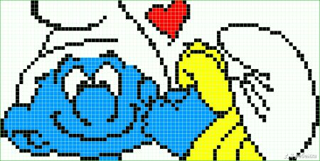 Рисунки по клеточкам сложные