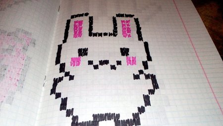 Ксюша по клеточкам