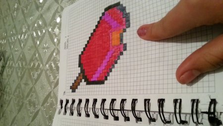 Рисование по клеткам Ксения