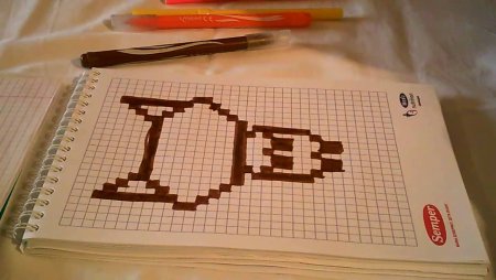 Рисунки по клеточкам ютуб