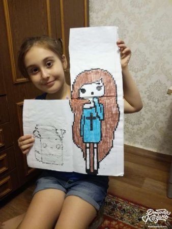 Рисунки по клеточкам