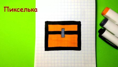 Рисунки по клеточкам майнкрафт