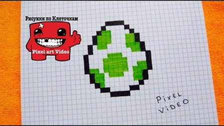 Рисунки по клеточкам маленькие