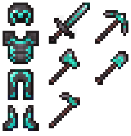 Алмазная броня майнкрафт