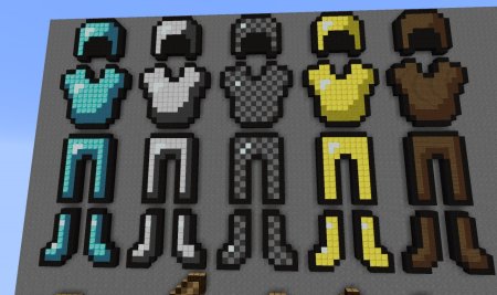 Предметы из МАЙНКРАФТА броня