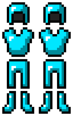 Алмазная броня майнкрафт