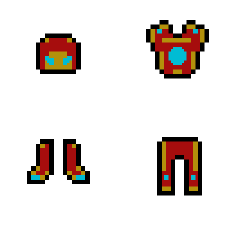 Железная броня из МАЙНКРАФТА