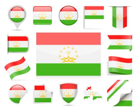 Флаг Таджикистана 1993