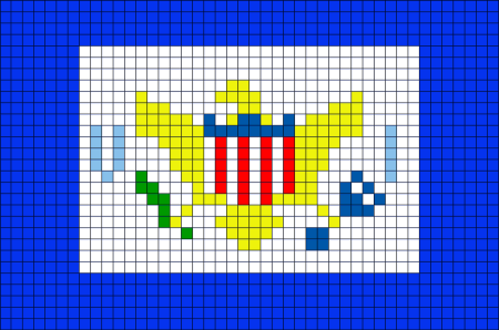 Флаги по клеточкам