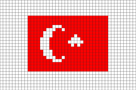 Флаги по клеткам