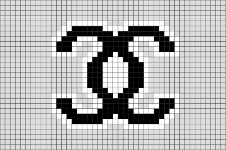 Логотип Шанель для вышивки