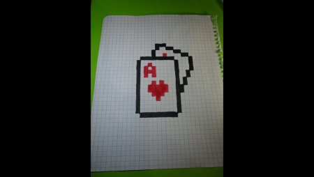 Рисунок нарисовать поклетках