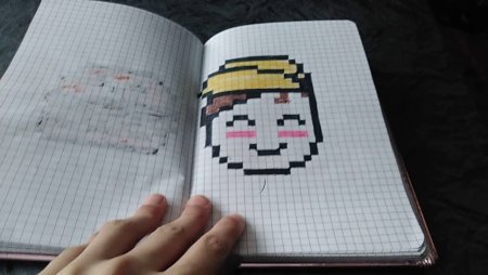 Рисунки в клеточку ютуб