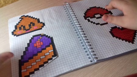 Кнопка ютуба по клеточкам