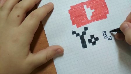 Рисование по клеточкам ютуб