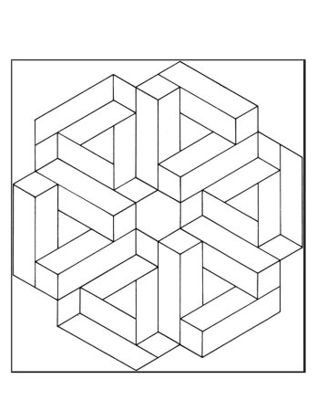 Объемные фигуры иллюзии