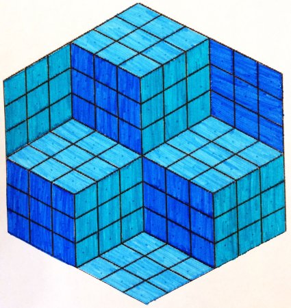 Иллюзии в клеточку