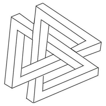 Черчение оптическая иллюзия