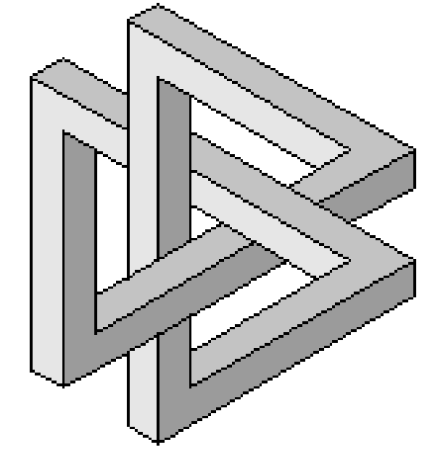 Невозможные фигуры Эшера