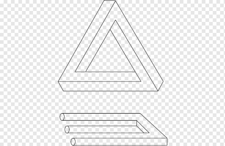 Иллюзия треугольник Пенроуза