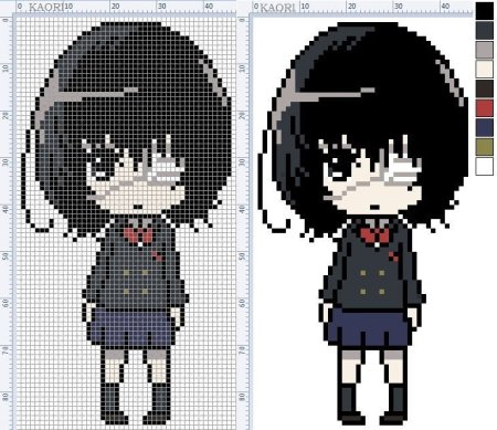 Дисней по клеточкам