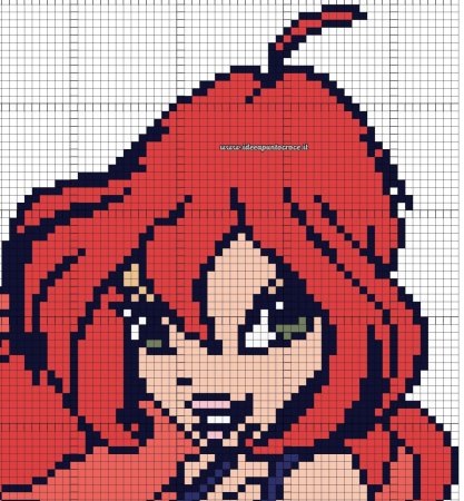 Принцессы по клеточкам