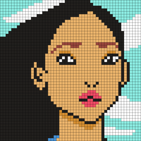 Вышивка крестом принцесса