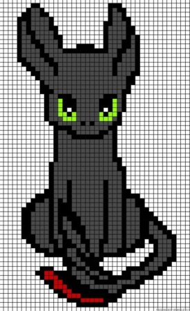 Рисование по клеткам Беззубик