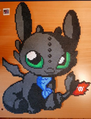 Вышивка крестиком Беззубик