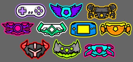 Modern стиль Geometry Dash