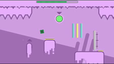 Geometry Dash самолёт