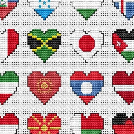 Флаг из бисера